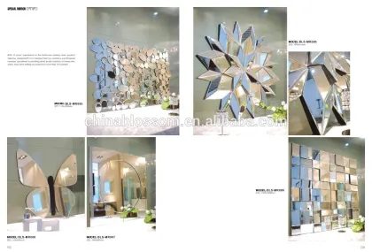 Modern home mirror beautiful wall decor mirror