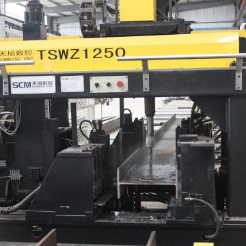 Swz1250 CNC Drilling Machine Used in Steel Structure