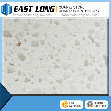 Anti-Crack Single Color Quartz Artificial Stone Slabs