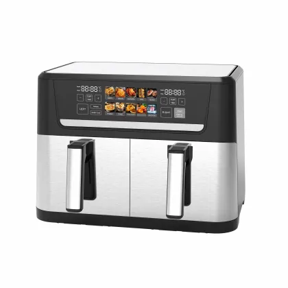 Smart Digital Air Fryer Oven: 5.5L to 10L Capacity - Home Kitchen Appliances