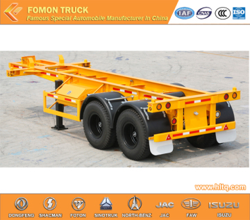 2-axle skeleton semi-trailer with Michelin tire