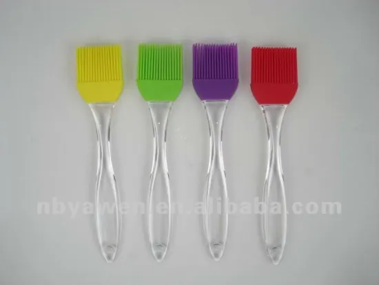 silicone brush with PS handle