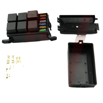 6 Relay Block Holders 5 Road 10V 40A Fuse Box for Auto Car Truck Marine Boat ATV
