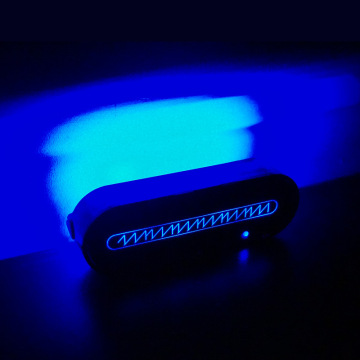 Aromatherapy Fragrance Air Purifier with RGB Color Rhythm Light, Car Aromatherapy Sound Lamp