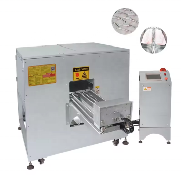 High Efficiency Fully Automatic Double Groove Bottom Discharge Fish Slicer Slicing Machine