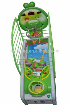 2014 Newest Panda Coin Operated Kids Basketball Game Machine