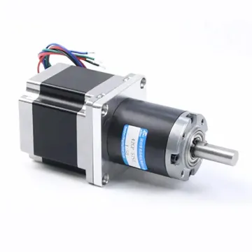 Stepper Motor with Planetary Gearbox and Worm Gear Reducer: NEMA23, 42GP-57ST, and DC Motor 57mm
