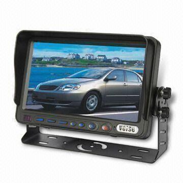 LCD Monitor with 11 to 32V DC Power Consumption and PAL/NTSC Color System