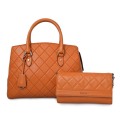 Functional Grid Crossbody Messenger Handbag Ladies Sling Bag