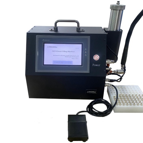 Máquina de llenado de aceite de cartucho de vape de mano