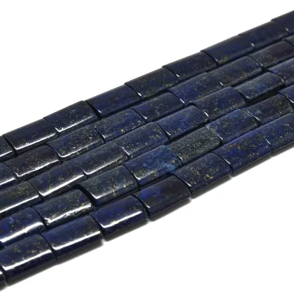 Pandahall 20mm Rectangle Natural Lapis Lazuli Beads: Unique Gemstone Jewelry Components