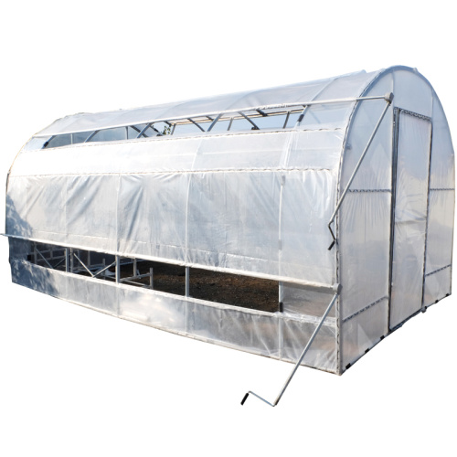 Quality assurance plastic garden poly tunnel greenhouse