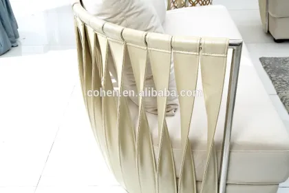 2016 luxury stainless steel sofa / sofa for wholesale SF067