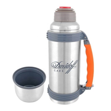 Stylish 1000ml Double-Wall Vacuum Insulated Travel Mug - Perfect for Outdoors and Gifting