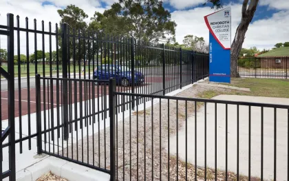 Wrought Iron Garden Security Fence