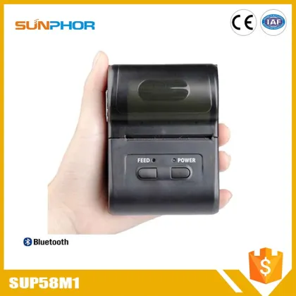 58mm mini bluetooth printer portable thermal ticket printer