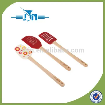 Kitchen Tool Silicone Scraper butter spatula Oil brush baking tools with wooden handle
