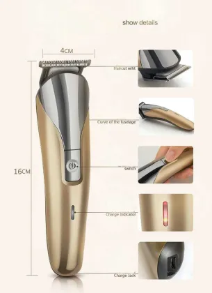 Innovation design rechargeable electric beard grooming kit beard trimmer