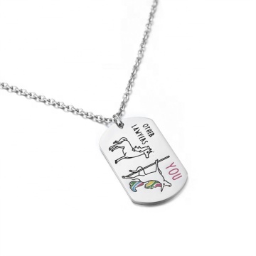 Iywu Aceon Stainless Steel Rectangle Pendant Supplier