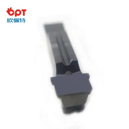 PCD radius horizon grooving inserts geometry