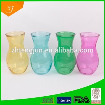 china wholesale glass vases, high quality plain galss vase, cheap glass vase