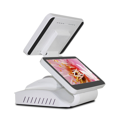Android touch screen pos 12 terminal with printer