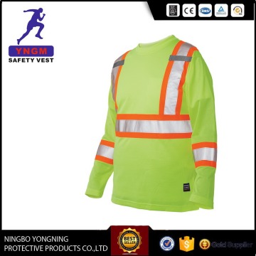 High Quality and Low Price Safety Reflective T-Shirt Factory Production