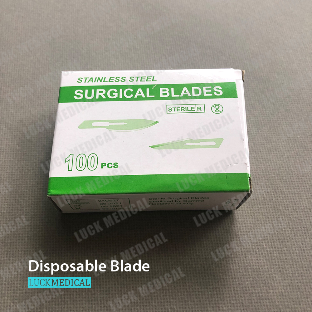 Одноразовый хирургический инструмент лезвия