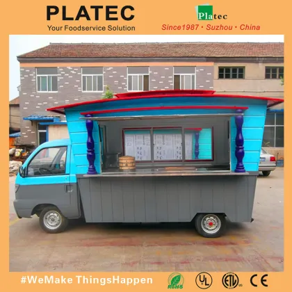 China Manufacture High Quality Food Truck Fast Food Van/Fast Food mobile kitchen van For Sale