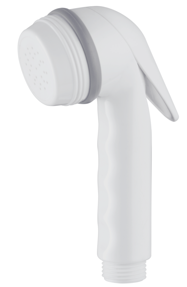 Plástico ABS Primavera Bidet Blanco Pulverizador Shattaf