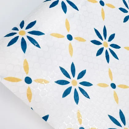 Decorative printed home anti-skid mat