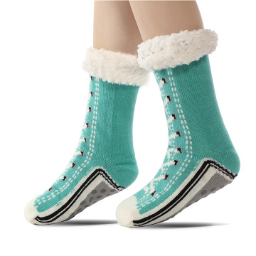 2025 Women's Winter Warm Plush Non-Slip Fuzzy Socks