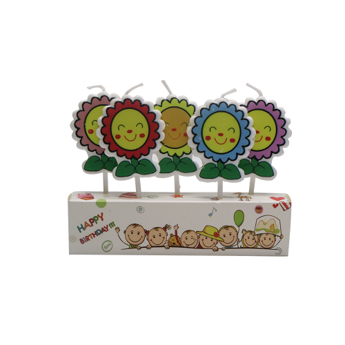Creative children's cartoon candle