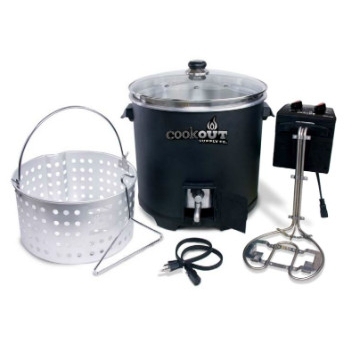 1650W Black Shell Deep Fryers Widely Used in North American and Euro