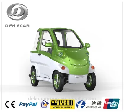 Factory price 2 seat 4 wheel mini car