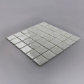 Large Square Shape Milky White Mosaic Art Brick