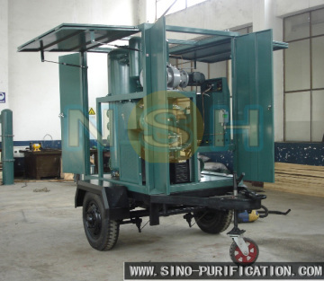 PLC control dehydrating transformer oil purifier