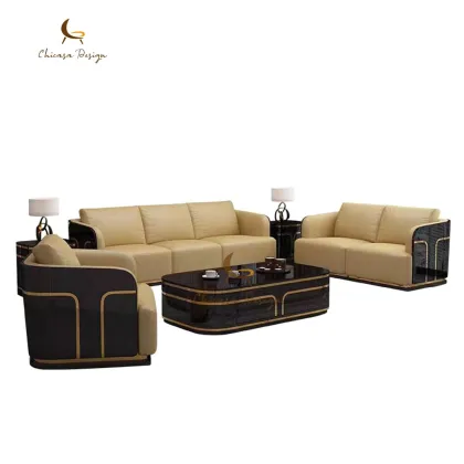 European French Style Royal Recliner Sofa Set