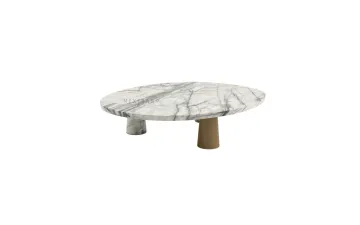 Modern Round Unique Center Coffee Table for LivingRoom
