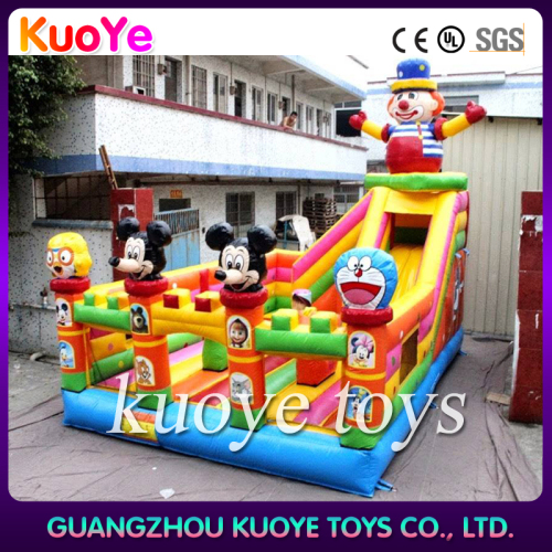 inflatable small playground,new bouncing fun land city,inflatable playground 2015