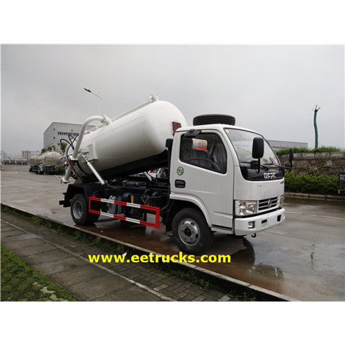 Dongfeng 7000 Litros de sucção de caminhões