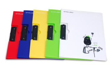 2015 High quality customized Colorful Printed pp Plastic file folder / presentation folder