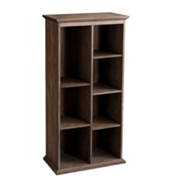 Wooden Extendable Shelf Bookcase Ladder Low Short Bookshelf