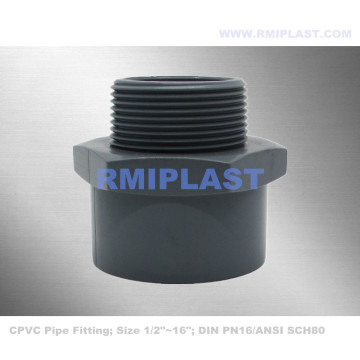 CPVC Male Adaptor Thread NPT SCH80