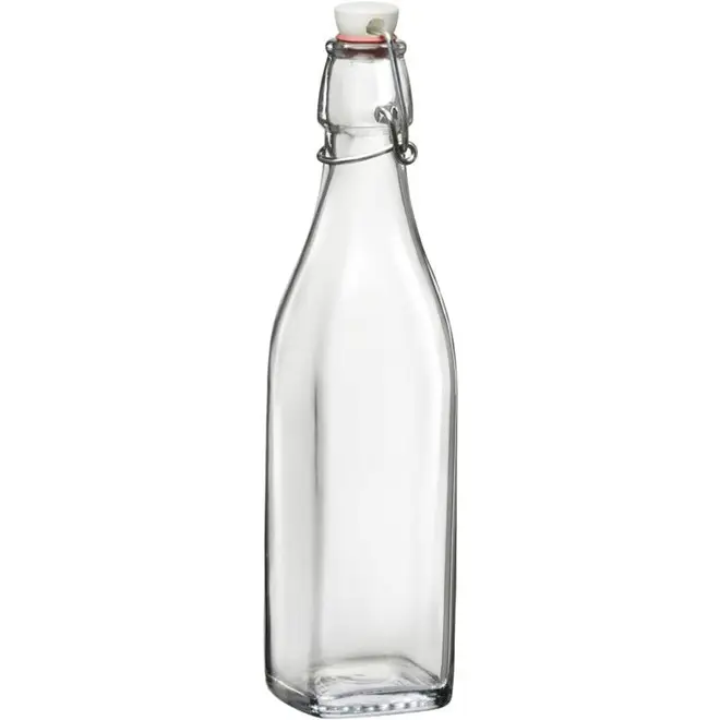 750ml Square Beverage Bottle Swing Top3 Png
