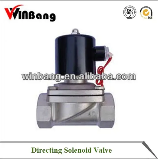 Zero Pressure Operation Stainless Steel Solenoid Valve