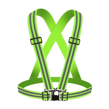 Colete reflexivo elástico com alças reflexivas