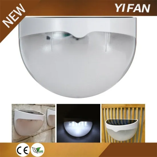 Environment-friendly 6 LEDs Outdoor Lamp Solar Garden Light