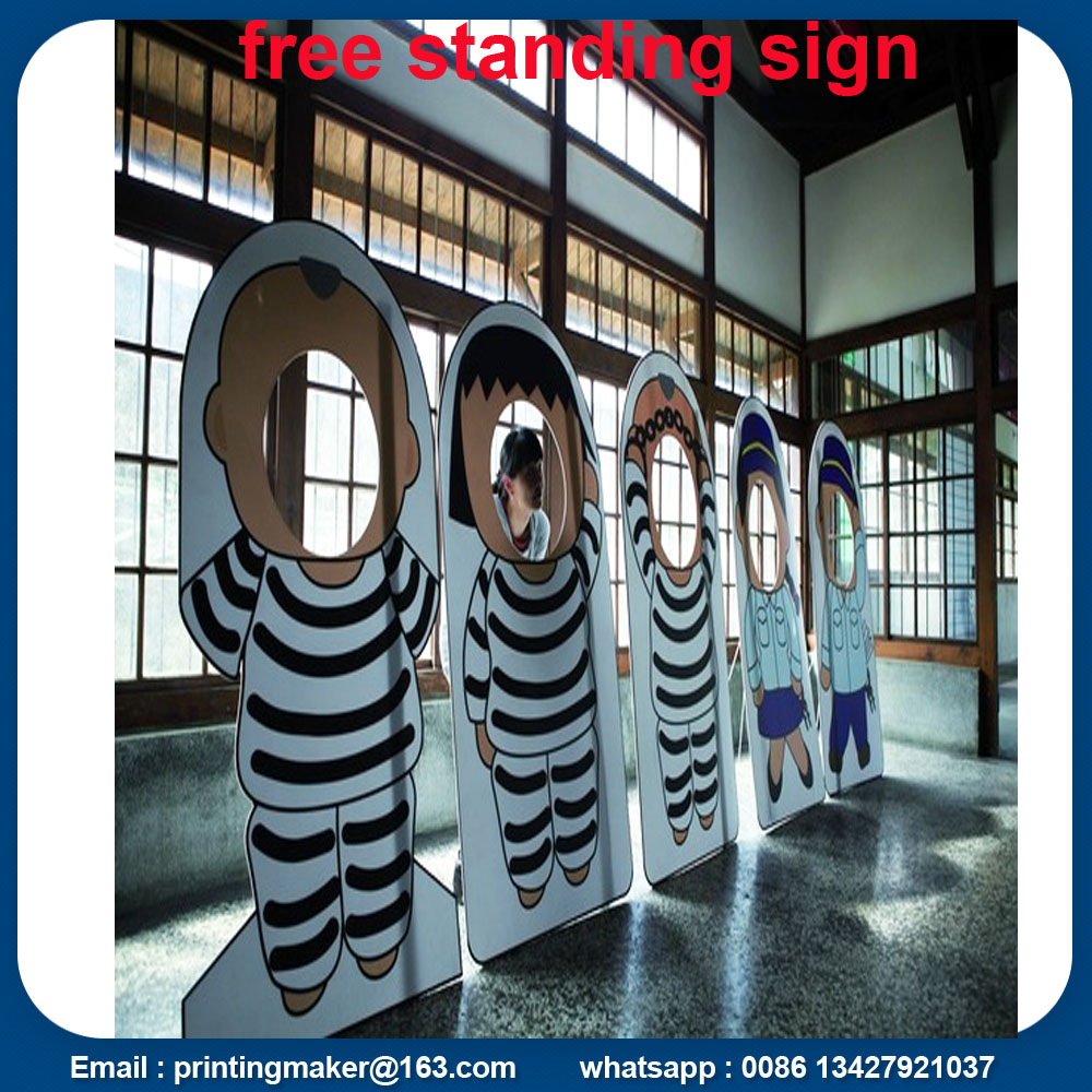 Free Standing Pvc Signs