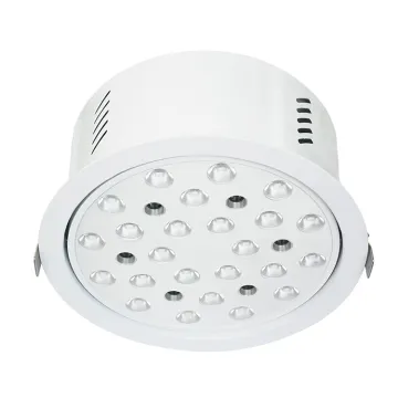Embedded Rotating Jewelry Display Light: Multicolor Recessed Highlight